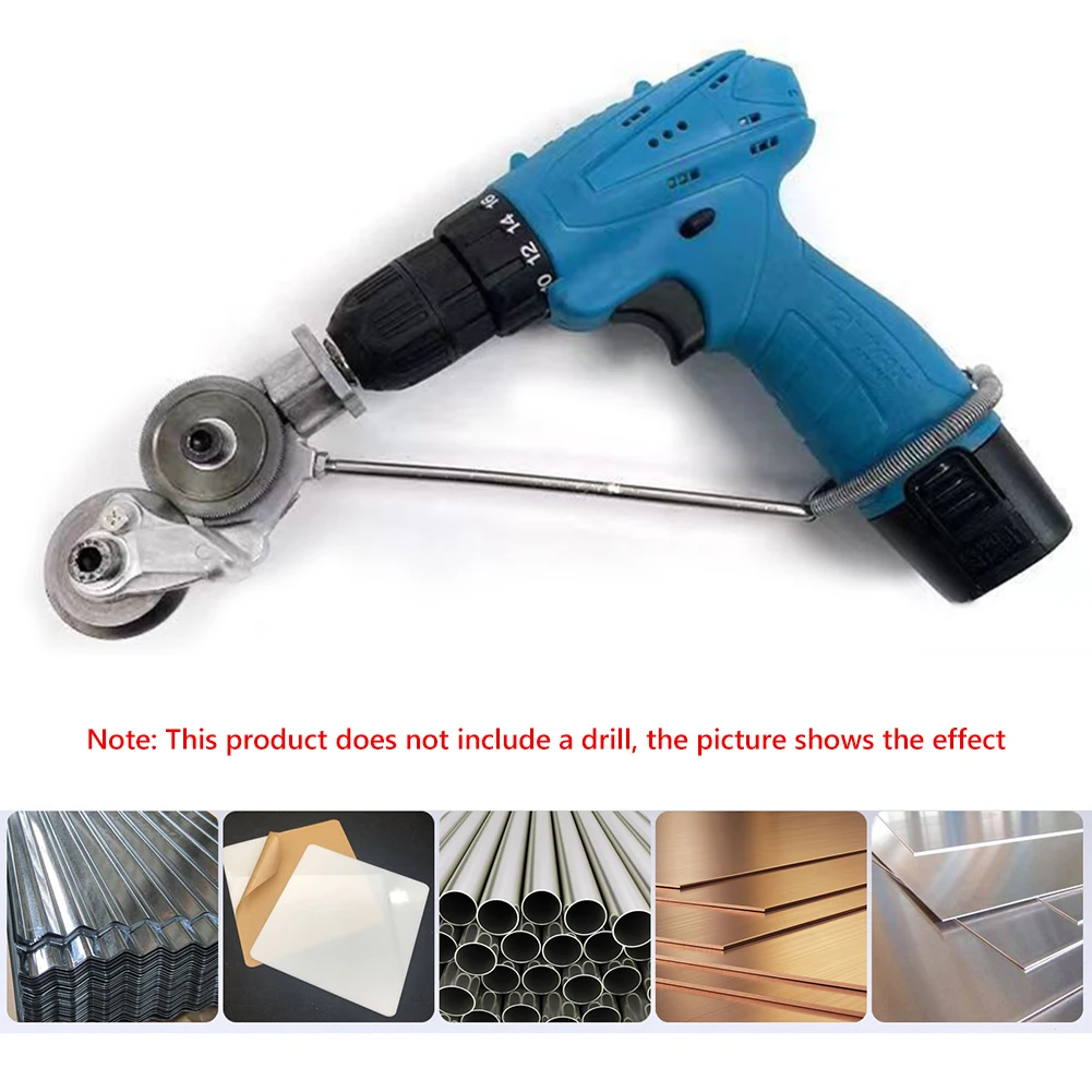 

Electric Drill Plate Cutter Metal Sheet Cutter Tool Cutter Nibbler Saw Cutter Free Cutting Tool Professional Nibbler Sheet Cut