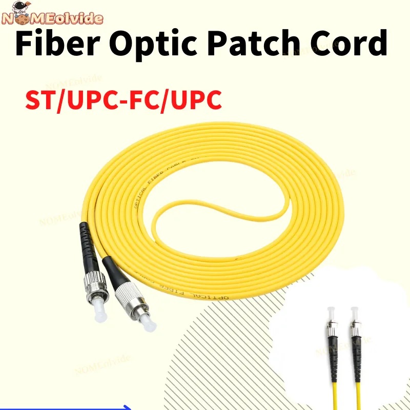

10 шт./упак. ST/UPC-FC/UPC оптоволоконный патч-корд один режим SM Simplex оптоволоконный Jumper1m/3m/5m/10m/30m/50m Высокое качество