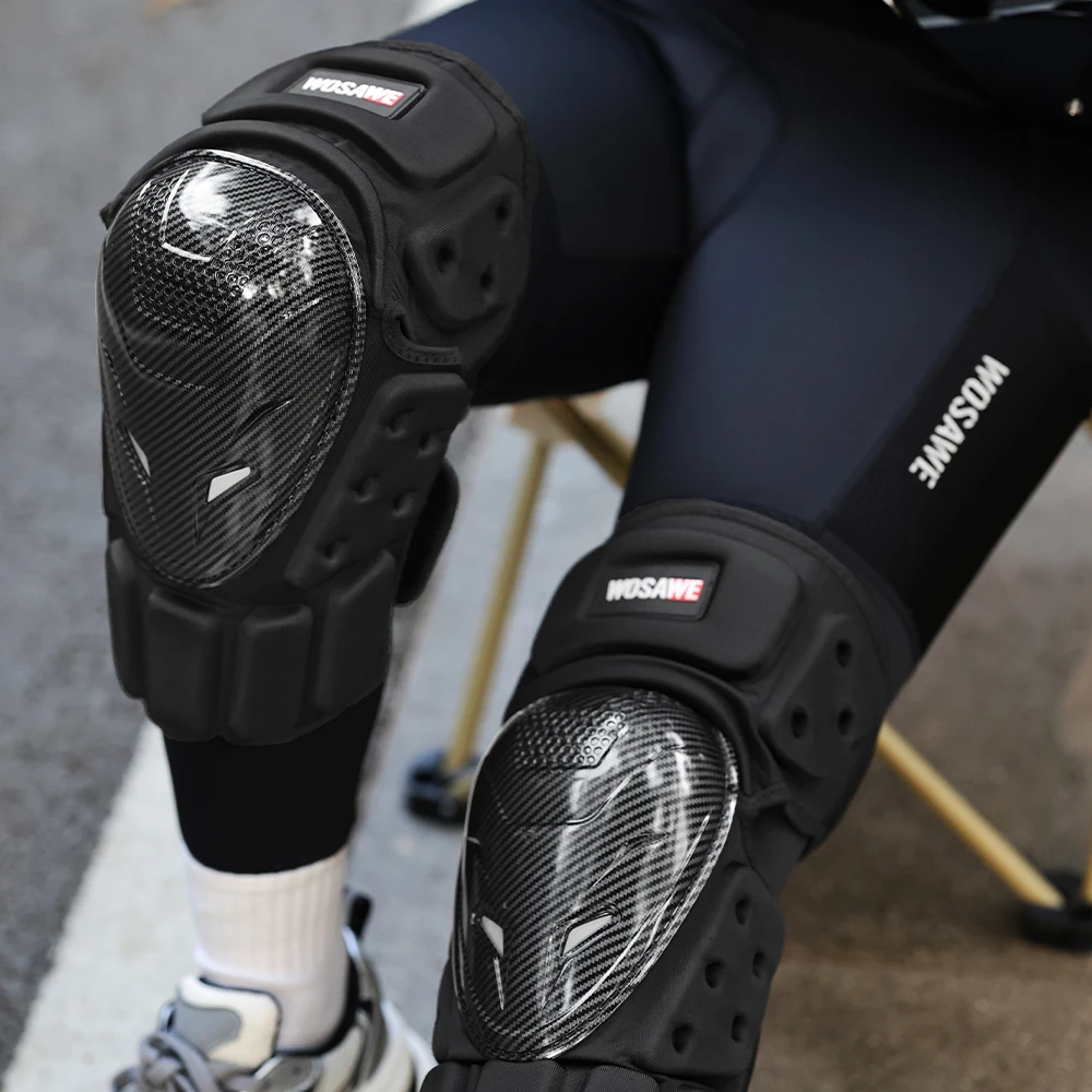 WOSAWE мотоциклетные наколенники для мотокросса защита от ударов колена езды на