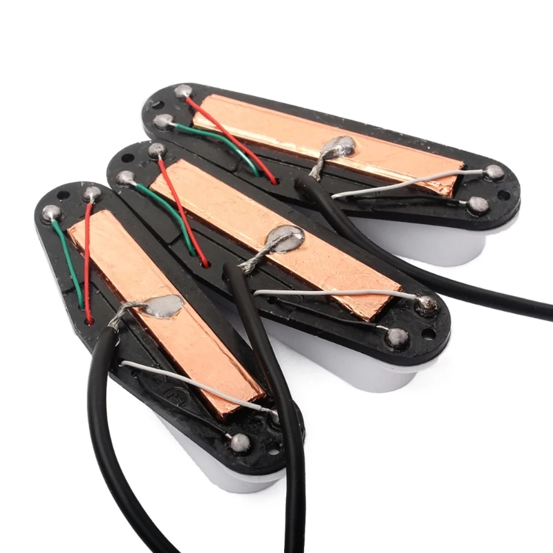3 шт. двойные катушки 4 провода гитарные звукосниматели с горячей рейкой
