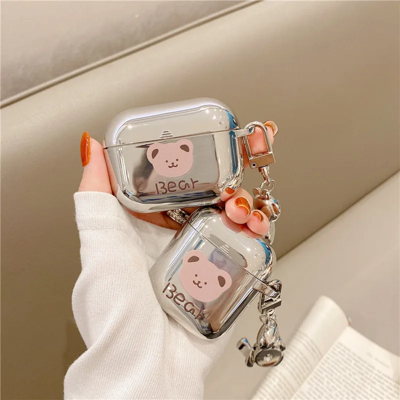 

Cute Soft Cover for Apple AirPods 1 2 3rd Case for AirPods Pro Case With Lanyard Wireless Headphone Case TWS Earphones Case