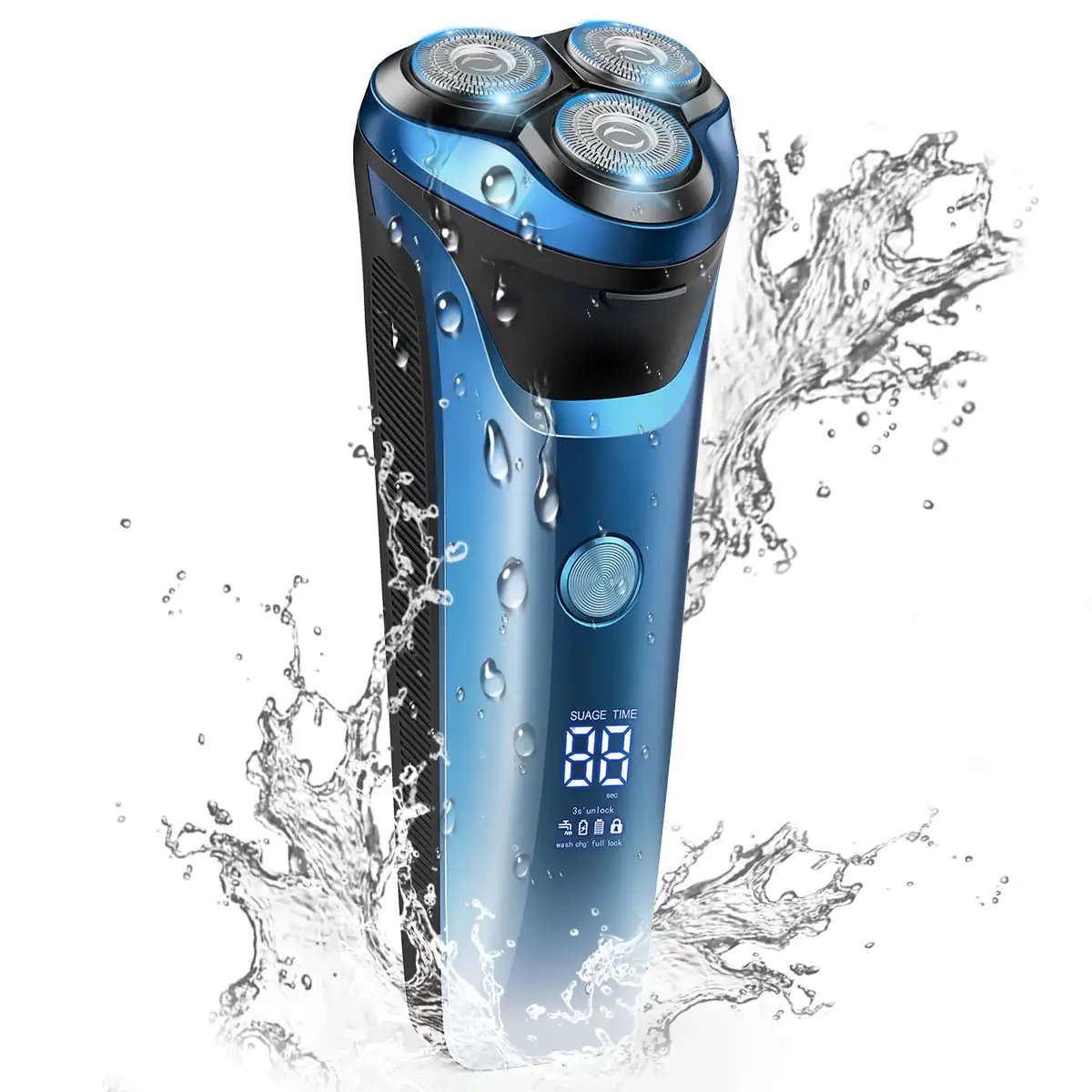 

Электробритва Мужская, водонепроницаемая, IPX7, с зарядкой от USB