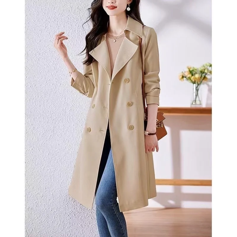 Новинка женское осеннее пальто модное небольшой осенний темпераментный Узкий