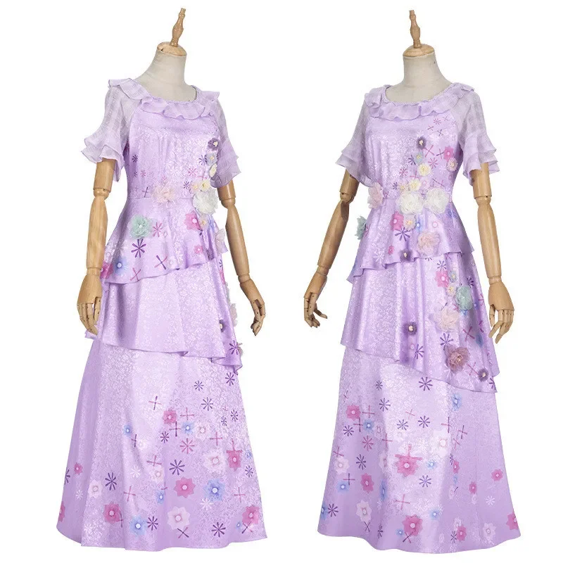 Высококачественный костюм принцессы из фильма Cossky Lsabella полный комплект для