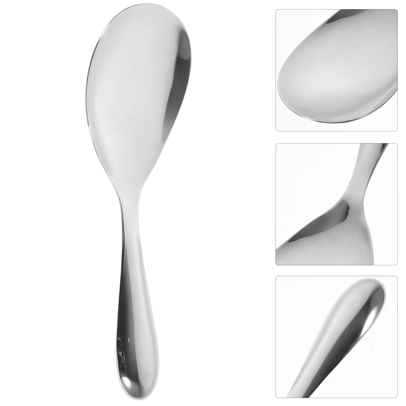 

Rice Spoon Frying Kitchen Household Paddle Large Serving Spoons Safe Wear-resistant Scooper