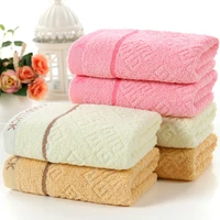 pure cotton towel embroidered towels for adults quick dry thicken soft face towels absorbent camping gym portable face towels