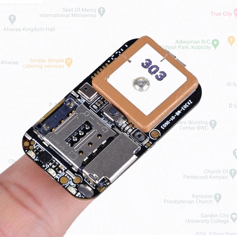 Мини GPS-трекер ZX303 локатор для детей и домашних животных с функцией записи в