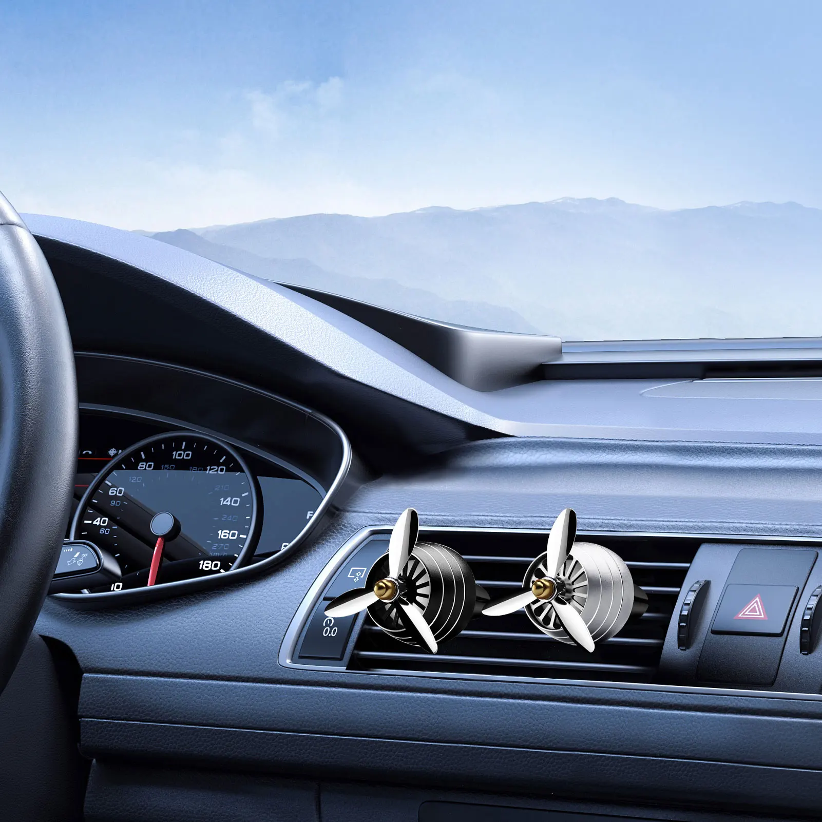 

Автомобильный освежитель воздуха с пропеллером, очиститель, автомобильный освежитель воздуха с зажимом для вентиляции, эфирное масло, аксессуары для салона автомобиля