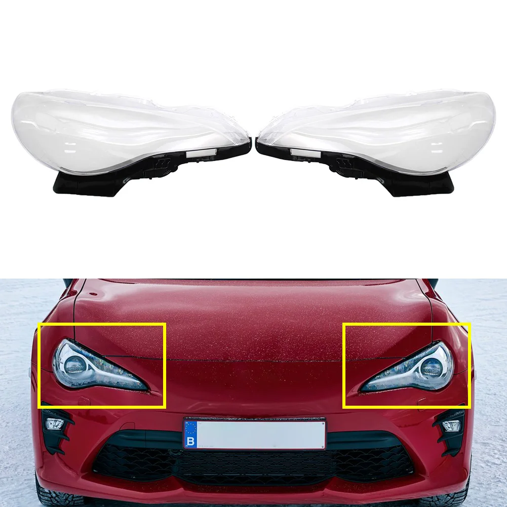 Крышка объектива фар автомобиля для Subaru BRZ 2013-2016 Toyota G86 GT86 2012-2016 Scion FR-S