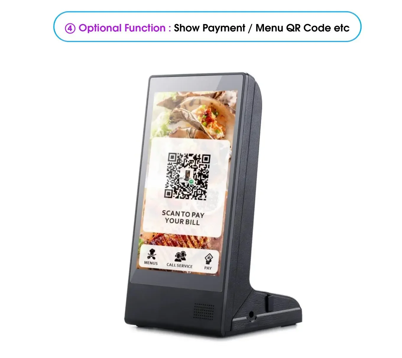 FYD-898 L-образный ресторан-бар умный маленький ЖК-дисплей Android Wi-Fi удаленный монитор