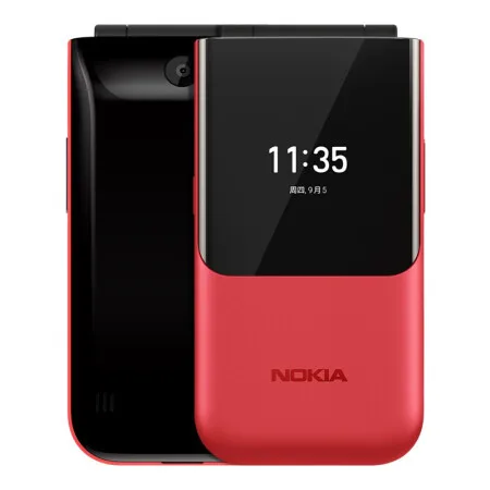 Телефон Nokia 2720 full Netcom с кнопкой откидного ответа и двумя картами памяти |