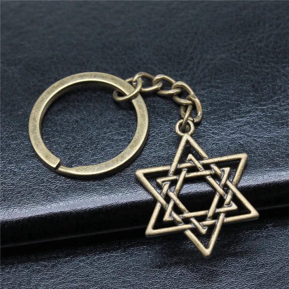 Размер кольца 28 мм украшения кельтские Подвески в виде гексаграммы для