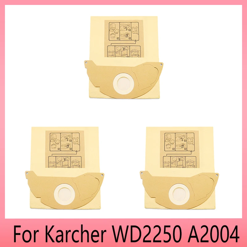 

For Germany Karcher vacuum cleaner filter dust bag MV2 paper bag a2004 garbage bag wd2 two hundred and fifty A2000 2003 2004