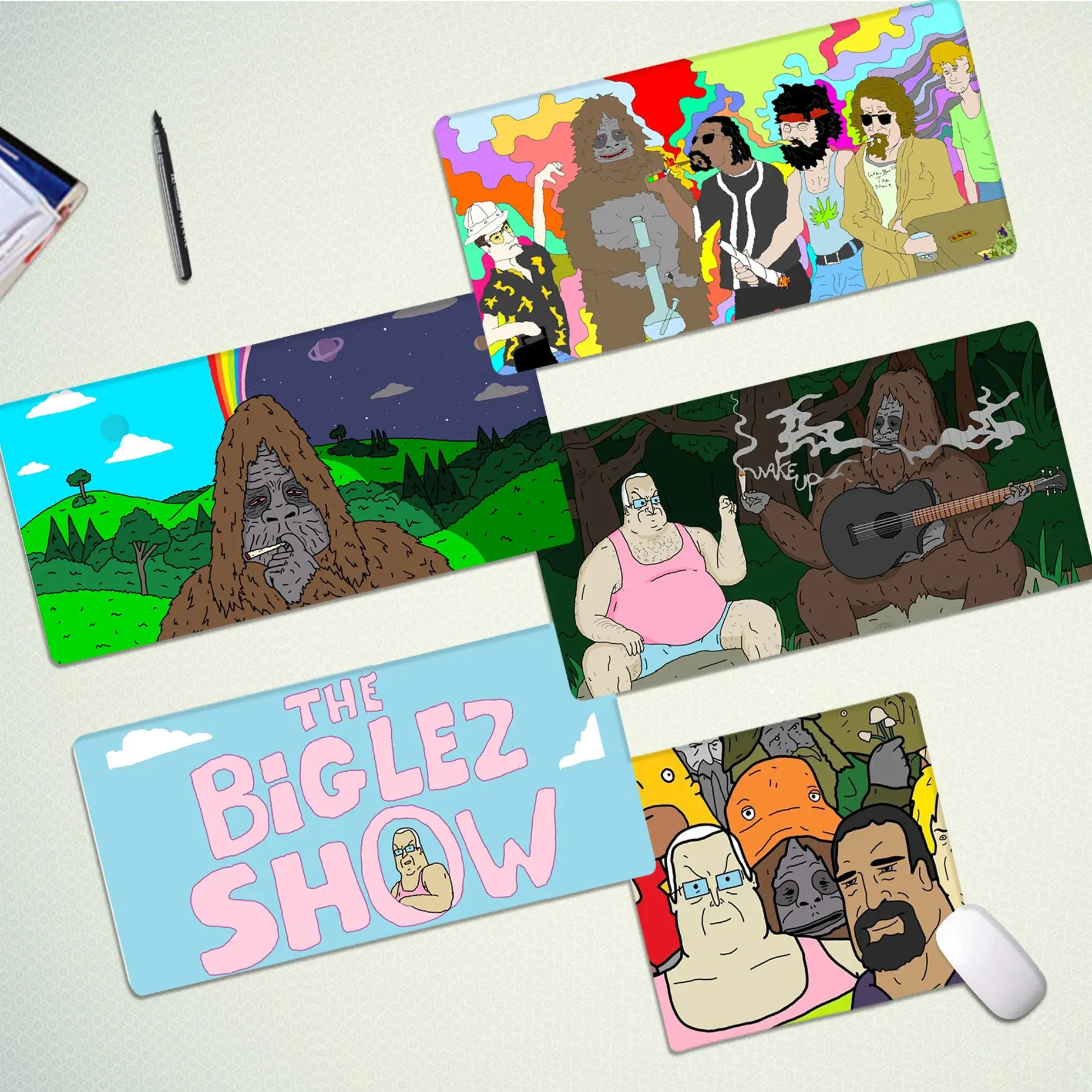 

The Big-l-Lez-Show Mousepad High Quality Customized laptop Gaming mouse pad Size for Gameing World of tanks CS GO Zelda