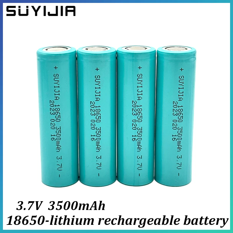 

Перезаряжаемая литий-ионная батарея 18650 3,7 в 3500 мАч для мощного фонарика, мобильного медицинского оборудования, фонарика, MP3