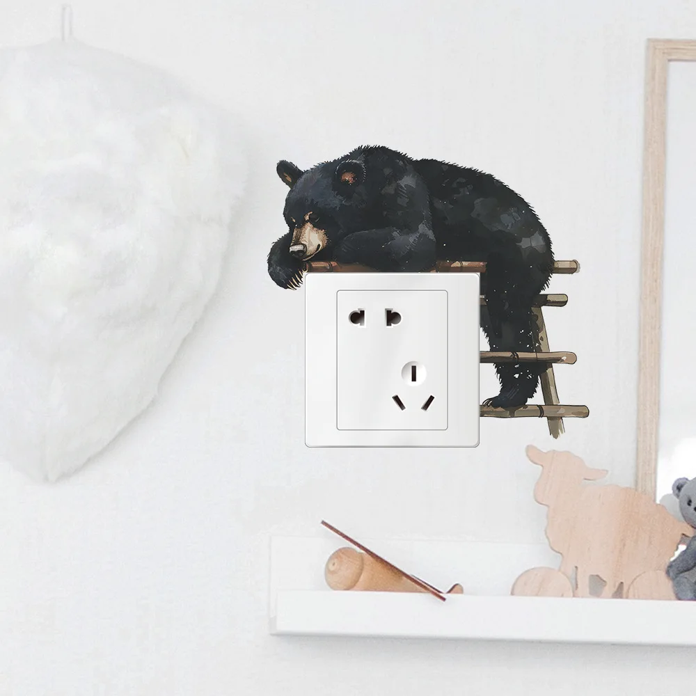 

Настенная наклейка Cartoon Bear Sleeping HonC