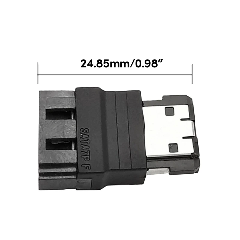 1 шт. SATA-eSATA Male Aapter PS3Unlimited обновленный кабель SSD жесткий диск 7P SATA
