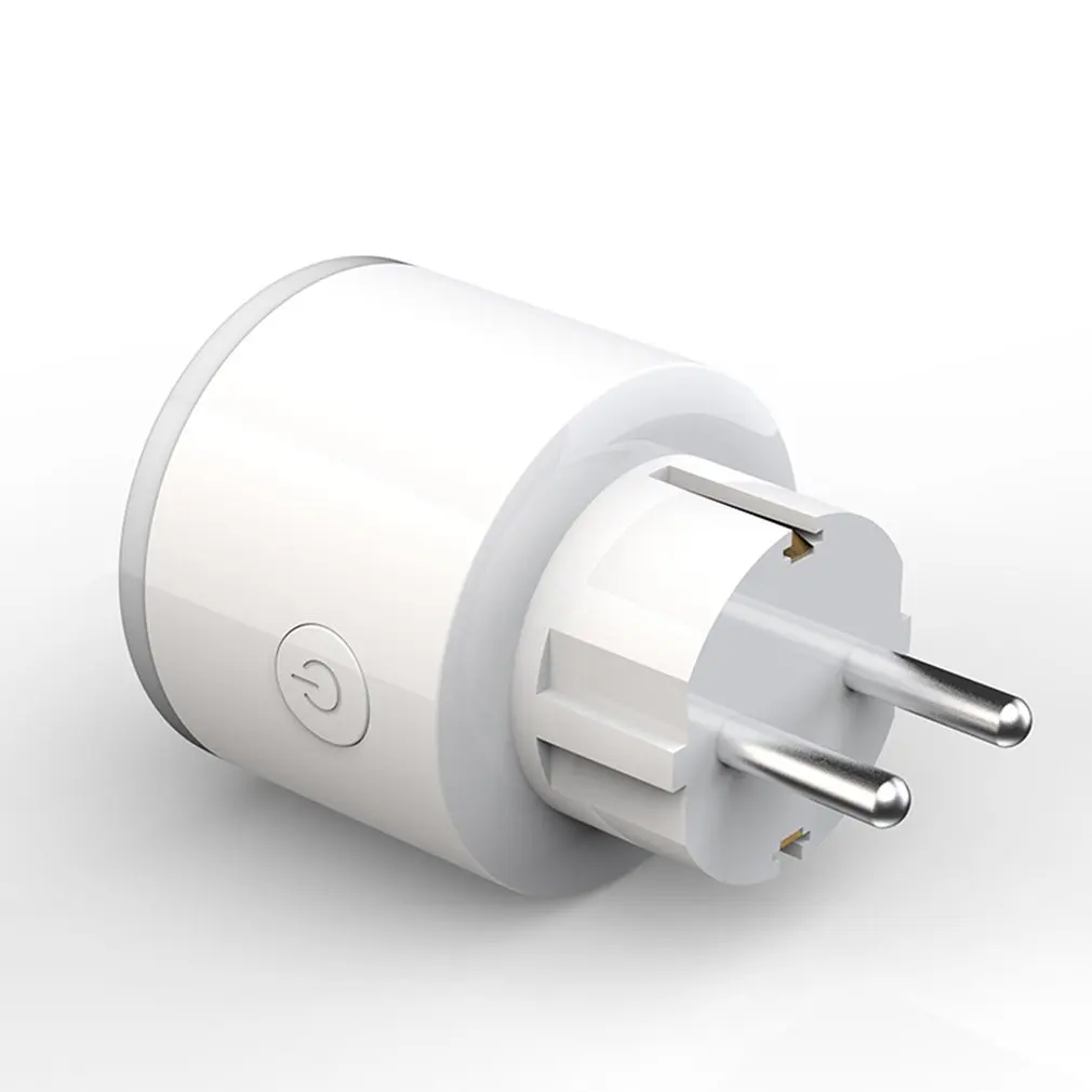 

Smart Wifi Socket Phone App Voice Remote Control Home Automation Timer Switch Wall Plug With Rgb Led Light