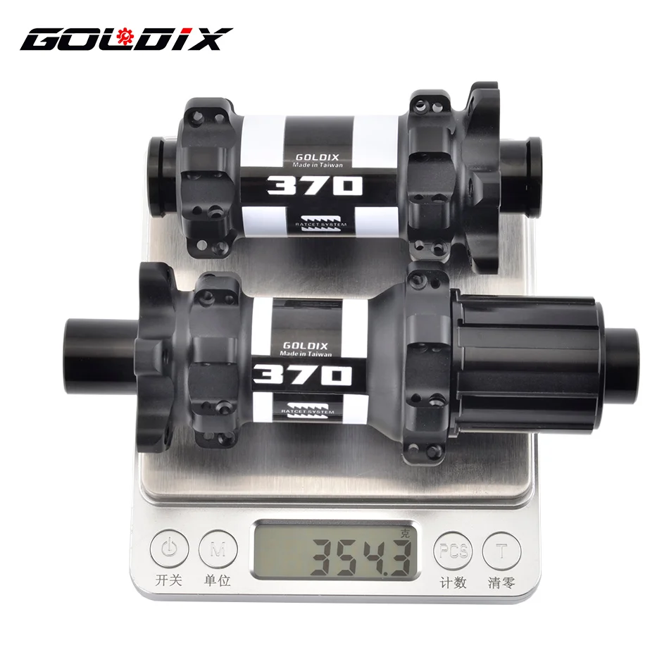 Цена GOLDIX M370 велосипедная Ступица с 28 отверстиями, прямая Тяговая спица, 6-болтовая Дисковая тормозная ступица для велосипеда, 36T трещотка, ступица...