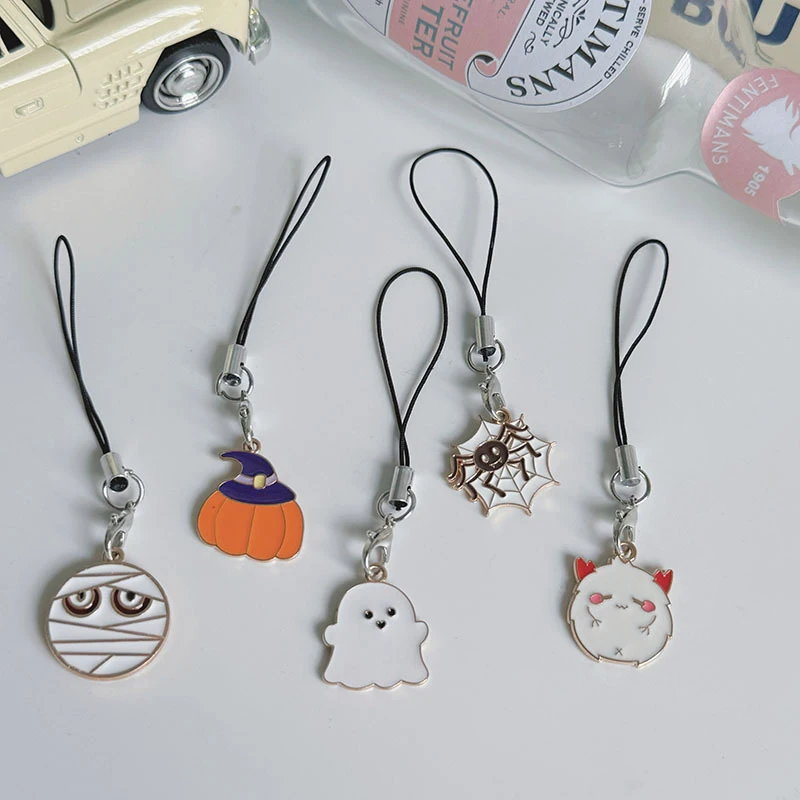Хэллоуин призрак тыква мумия кулон брелок мультфильм металлический детская