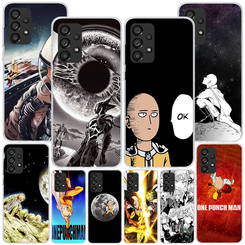 Фото Чехол для телефона One-Punch Man в стиле аниме для Samsung Galaxy A16 A15 A14 A13 A56 A55 A54 A53 A36 A35 A34 A33 A26 A25 A24 A23 A05S A04S A03S №1