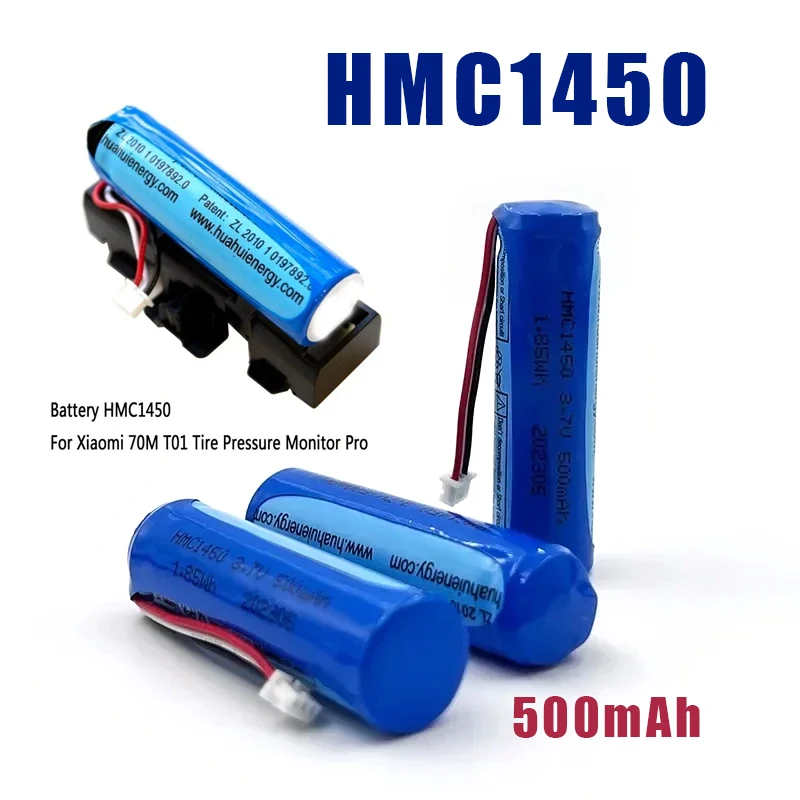 Фото Оригинальный аккумулятор HMC1450 Pro 3,7 В 500 мАч для интеллектуальных записывателей и устройств контроля давления в шинах №1