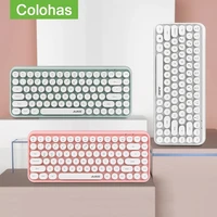 Wireless Bluetooth-compatible Keyboard Mini Gaming Keyboard For Macbook Gamer Laptop iPad Tablet Computer Andorid Keyboard