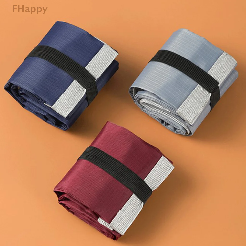 

Foldable Both Shoulders Shopping Bag Large Capacity Supermarket Portable Shopping Bag Outdoor Travel Shoulder Tote Shopping Bag