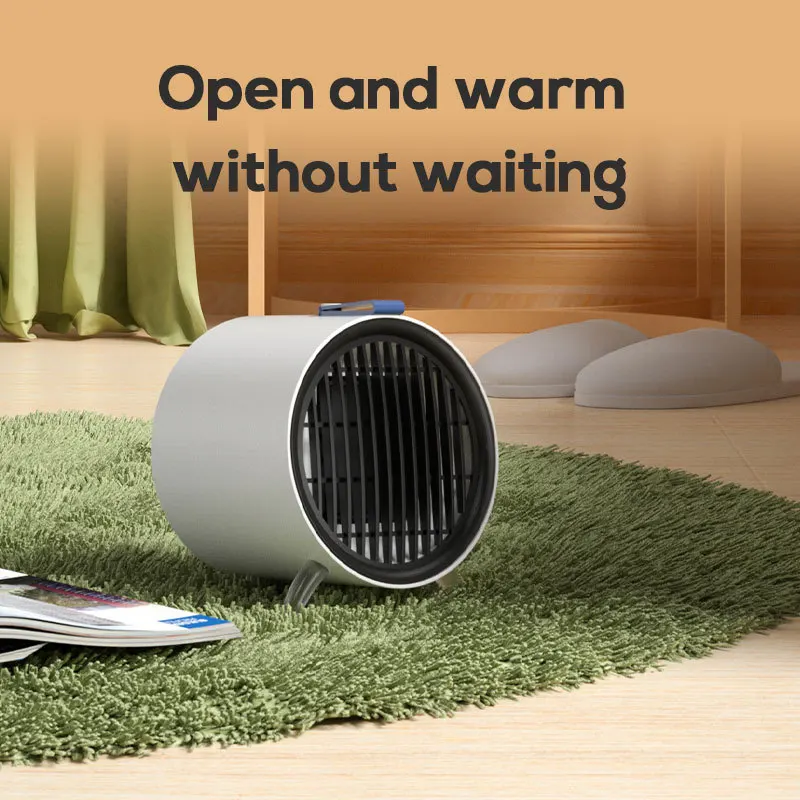 

New indoor heater desktop small portable warm air blower dormitory office handy room heater ceramic heating element
