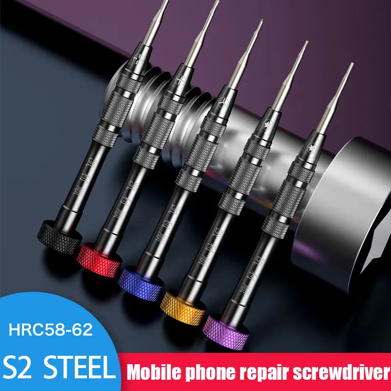 

S2 Steel Screwdriver Apple Iphone Repair Hexagonal Cross Android Disassembly Tool Set