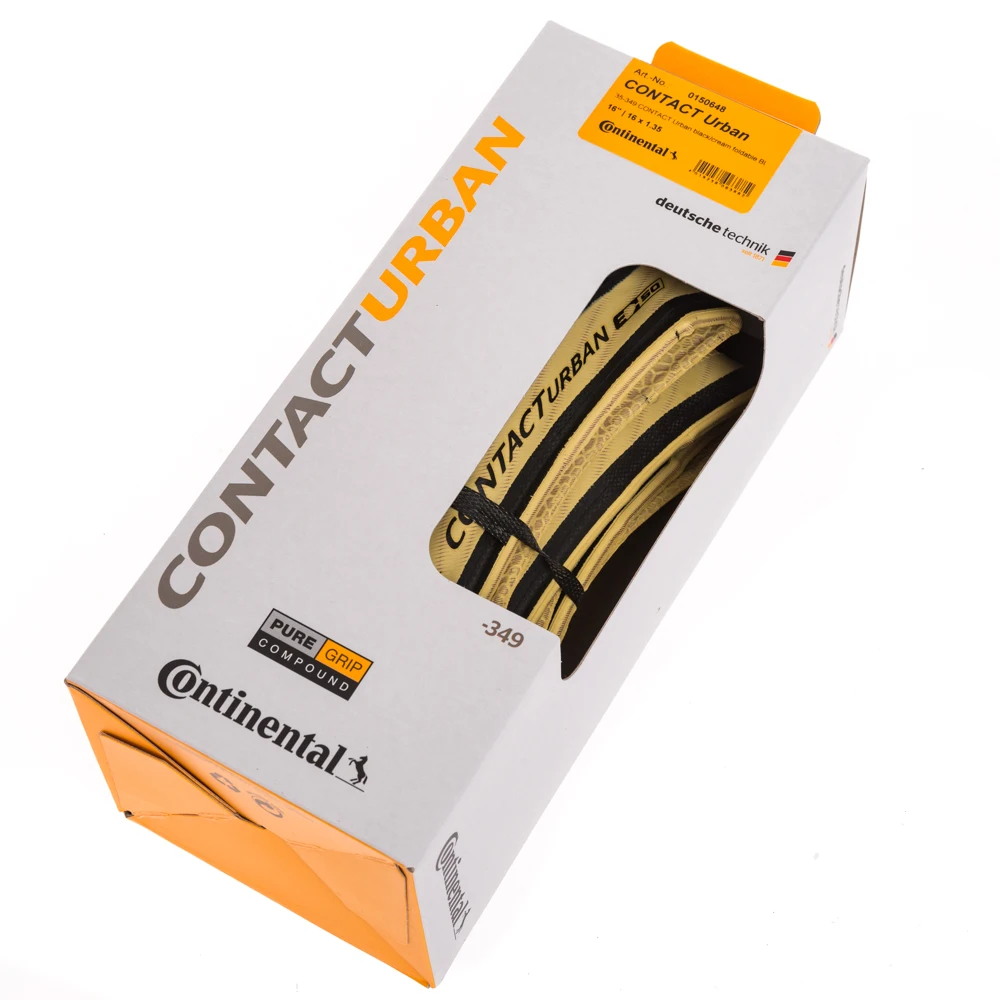 16X1.35 CONTINENTAL CONTACT URBAN FOLDABLE KEVLAR 35-349 FOL
