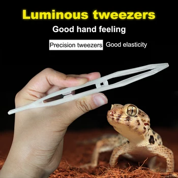 Reptile Feeding Tweezer Anti-slip Tong Bugs Insects Picking up Clamp Animal Feeder Forceps Reusable Washable Pet Supplies 1