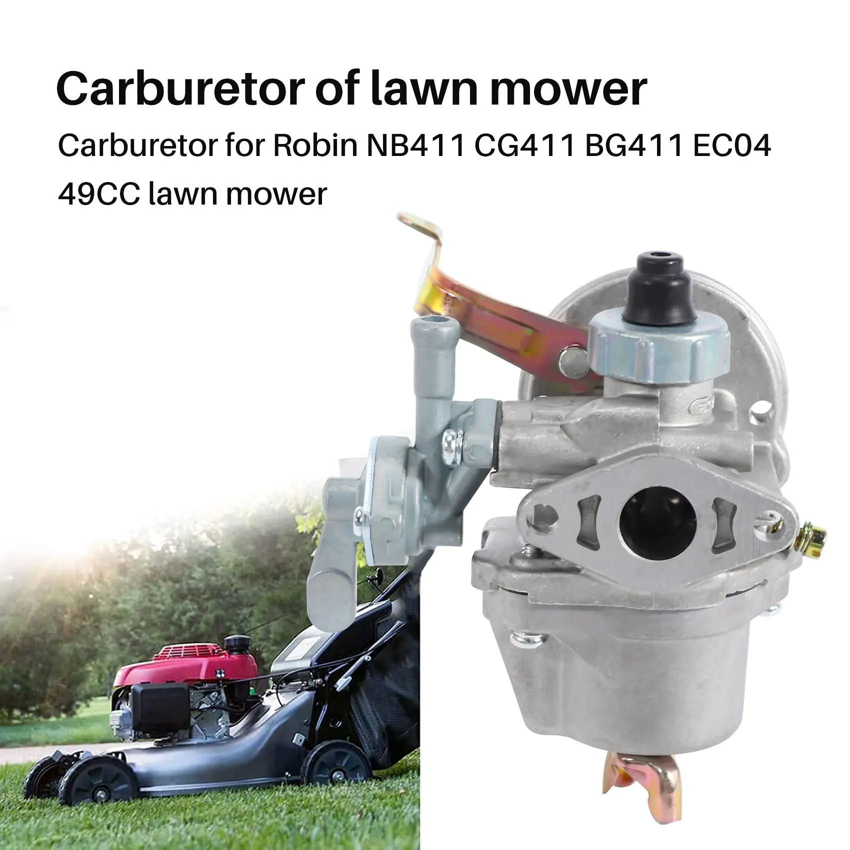 Карбюратор для Robin NB411 CG411 BG411 EC04 49CC кусторез триммер Weedeater 5416040000 Замена