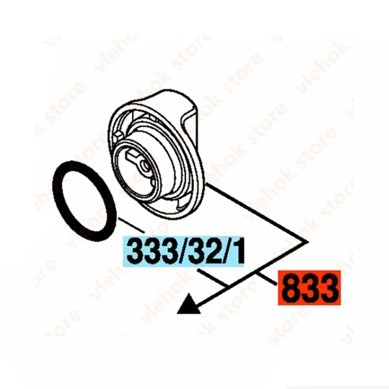 Зажимная ручка для BOSCH 11536C GBH36V-LI 1617000670, перфоратор, электроинструмент, аксессуары, детали электроинструмента