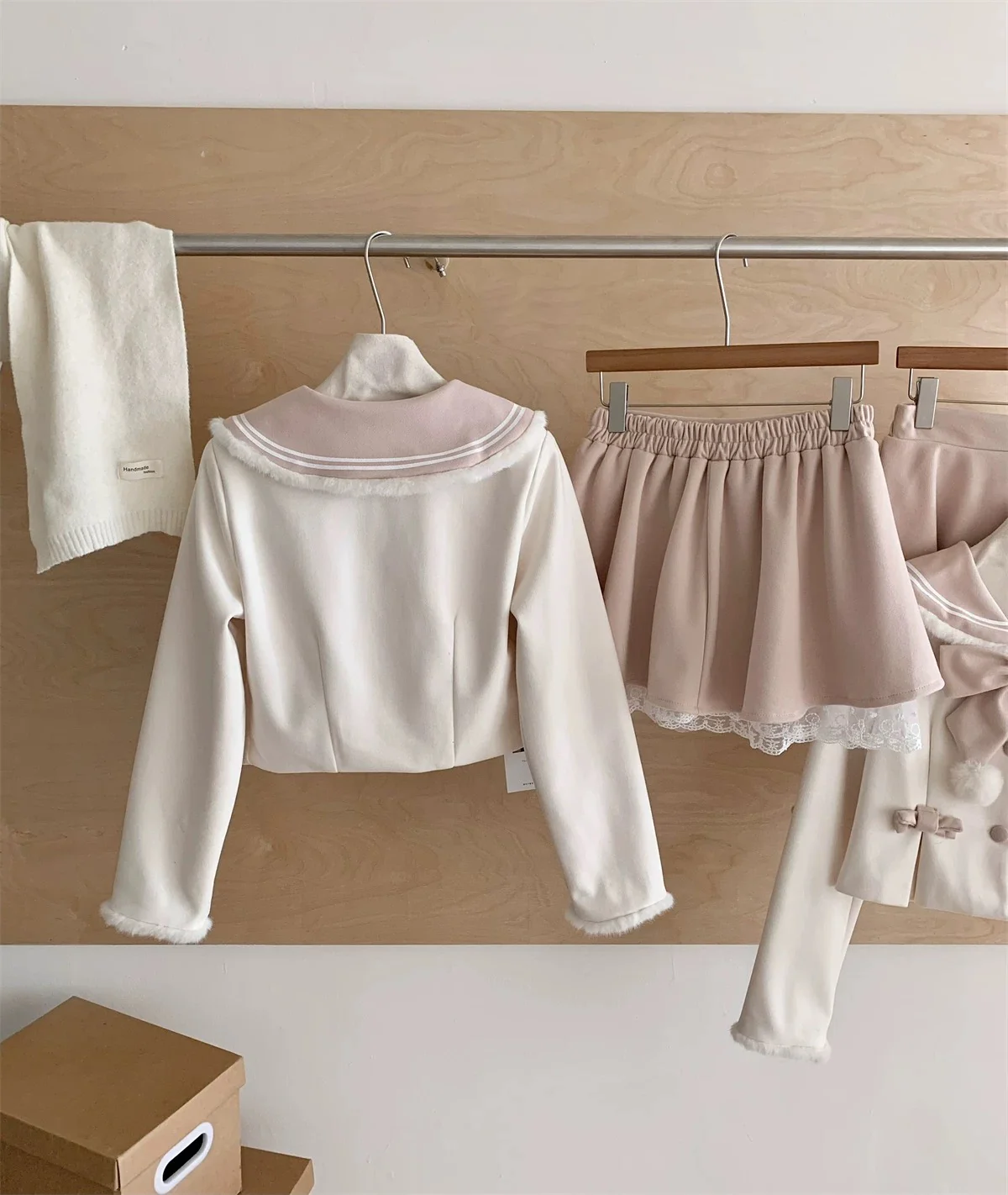 Женский комплект из 2 предметов с бантом