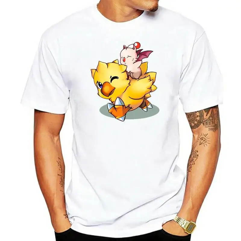

Новая футболка последней фантазии Mog и Chocobo Usa Size S M L Xl 2Xl 3Xl En2