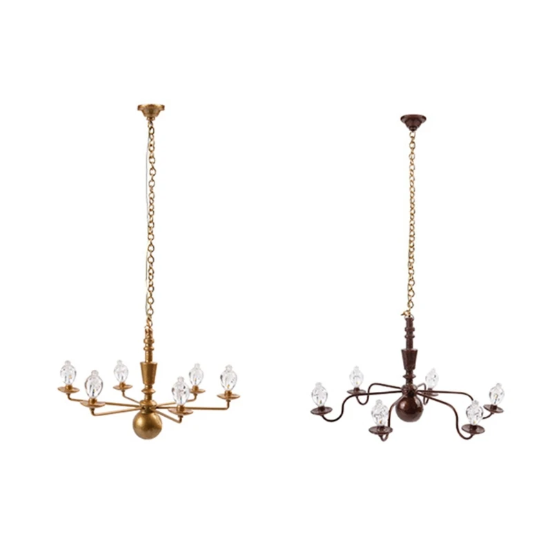 

Комплект аксессуаров для ролевых игр, миниатюрный винтажный потолок для украшения кукольного домика