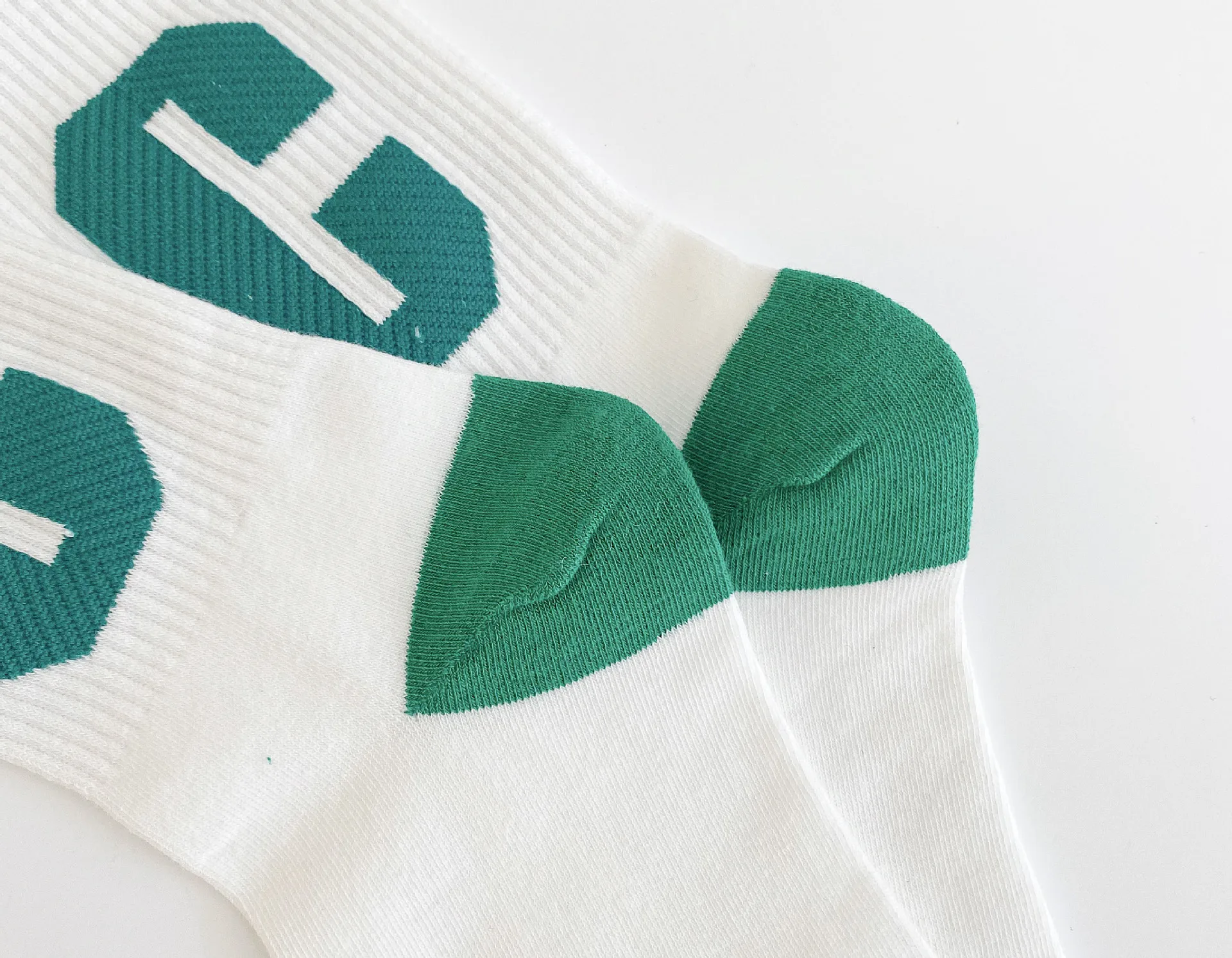 Fashion Casual Plaid Stripe Sports Cotton Socks for Women 10 Pairs New 2023 Neutral Unisex Letter Blue Green Cotton Girls Socks