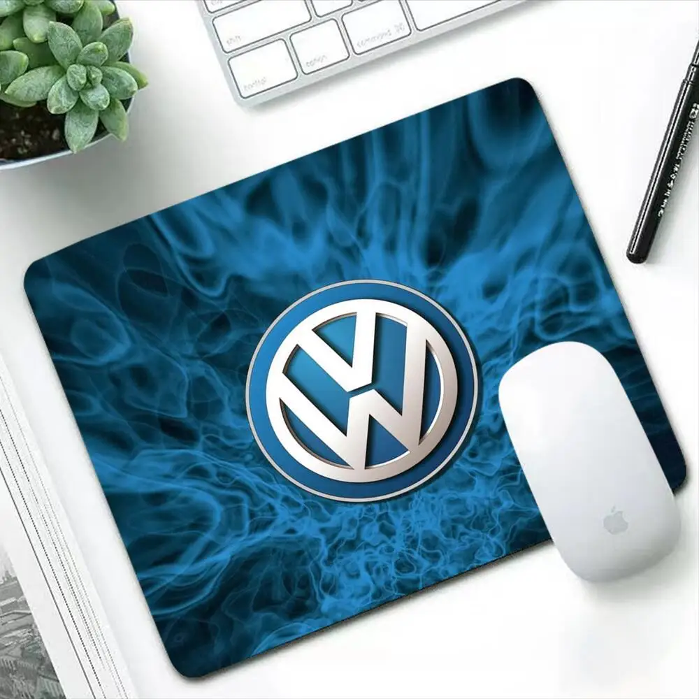 

Volkswagen Small Mousepad Gaming Rubber Anti-slip Keyboard Mouse Mat PC Accessories Game Deskmat Laptop Office Soft Pad Carpet