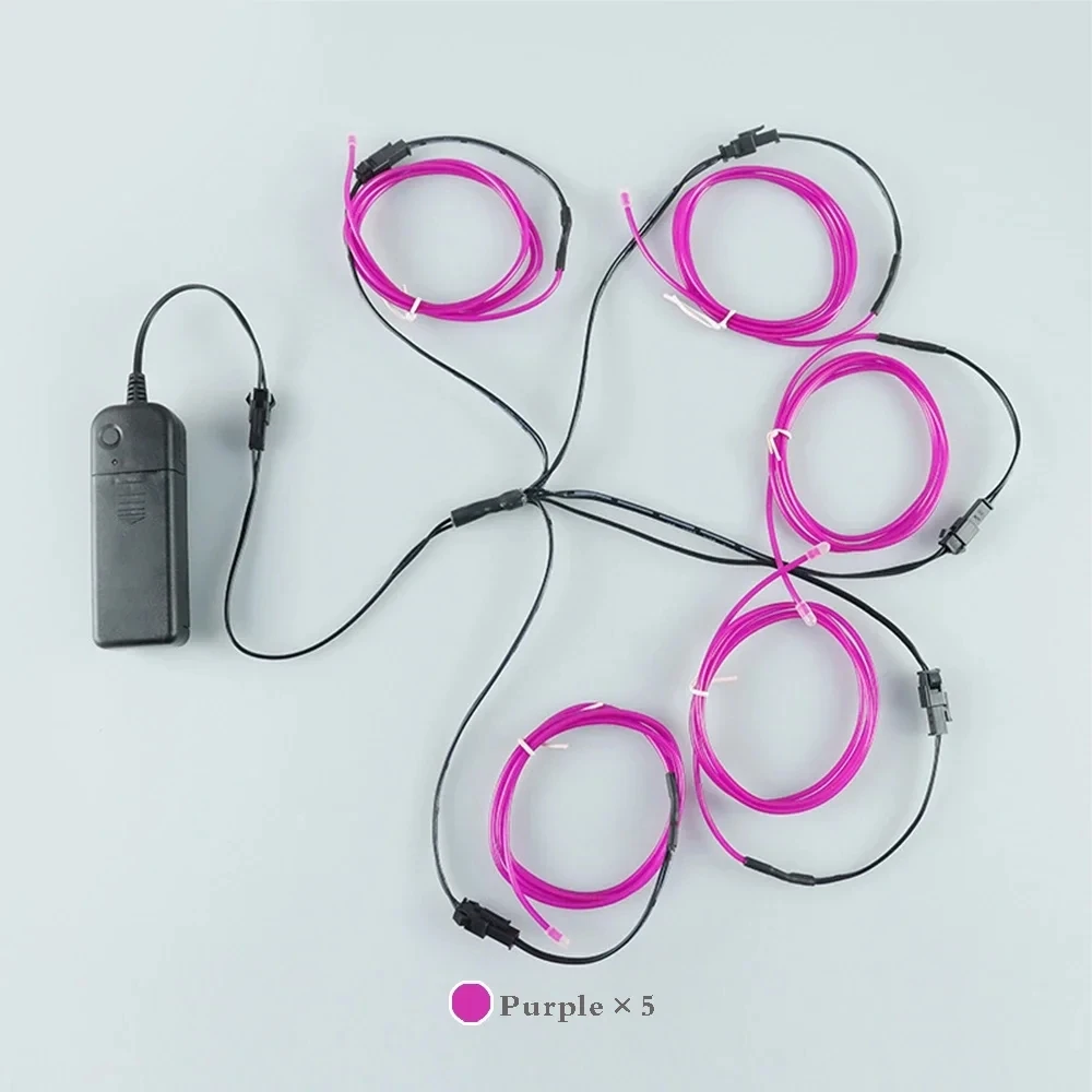 

Светодиодная гирлянда EL Wire 5 цветов 1 метр