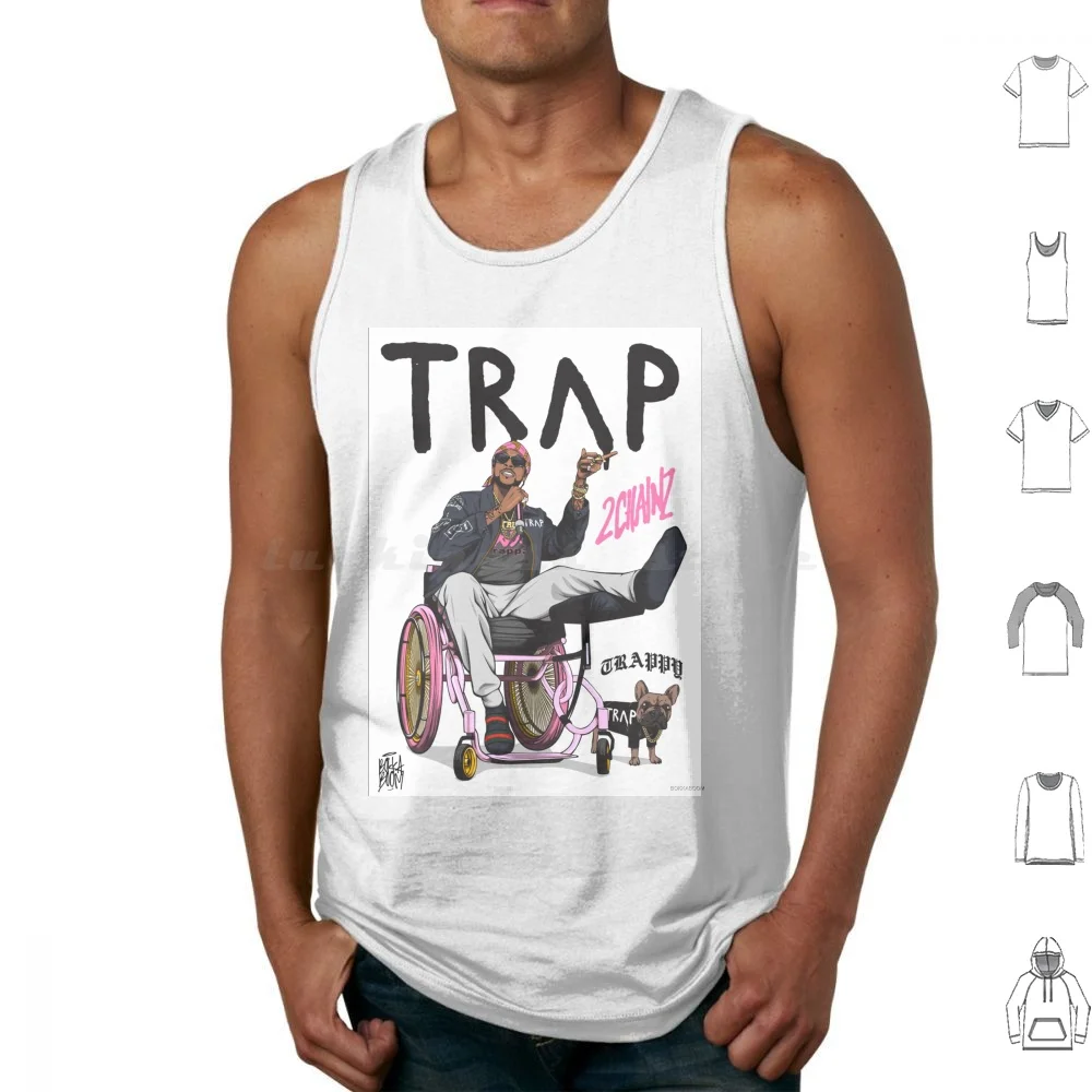 

2Chainz Tank Tops Vest Sleeveless 2Chainz Trap Pink Vector Hip Hop Rap Rapper Gangsta Atlanta Pretty Girls Like Trap Music