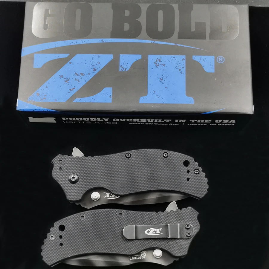 Складной нож ZT0350 0350TS походный карманный тактический с нулевой погрешностью -