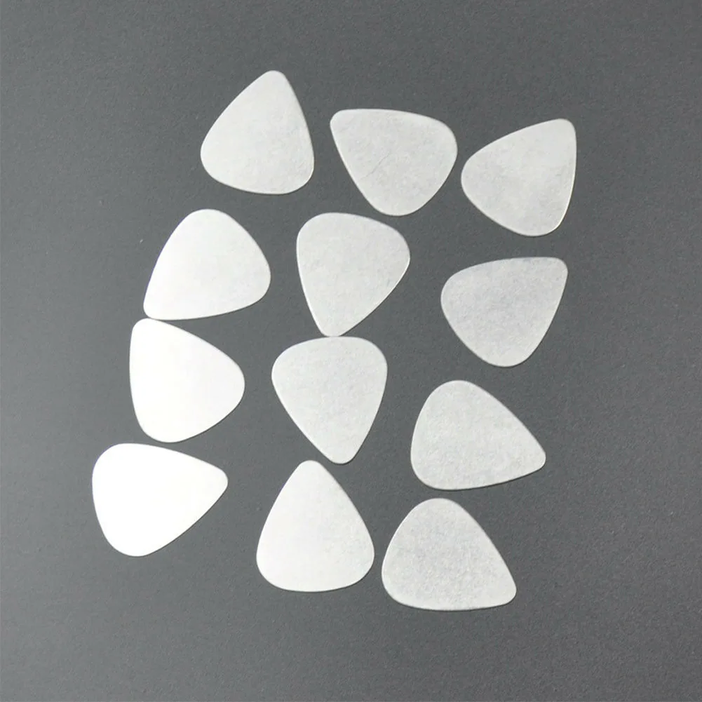 

20pcs 0.3mm Stainless Steel Guitar Picks Bass Ukulele Parts Electric Guitar Picks Metal Plectrums Pick Holder With Picks Storage