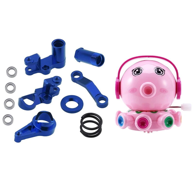 

Wind Up Octopus Animal Party игрушка, прекрасный подарок с кнопками управления и сервоприводом для Traxxas 1/10 Slash Hop-Up