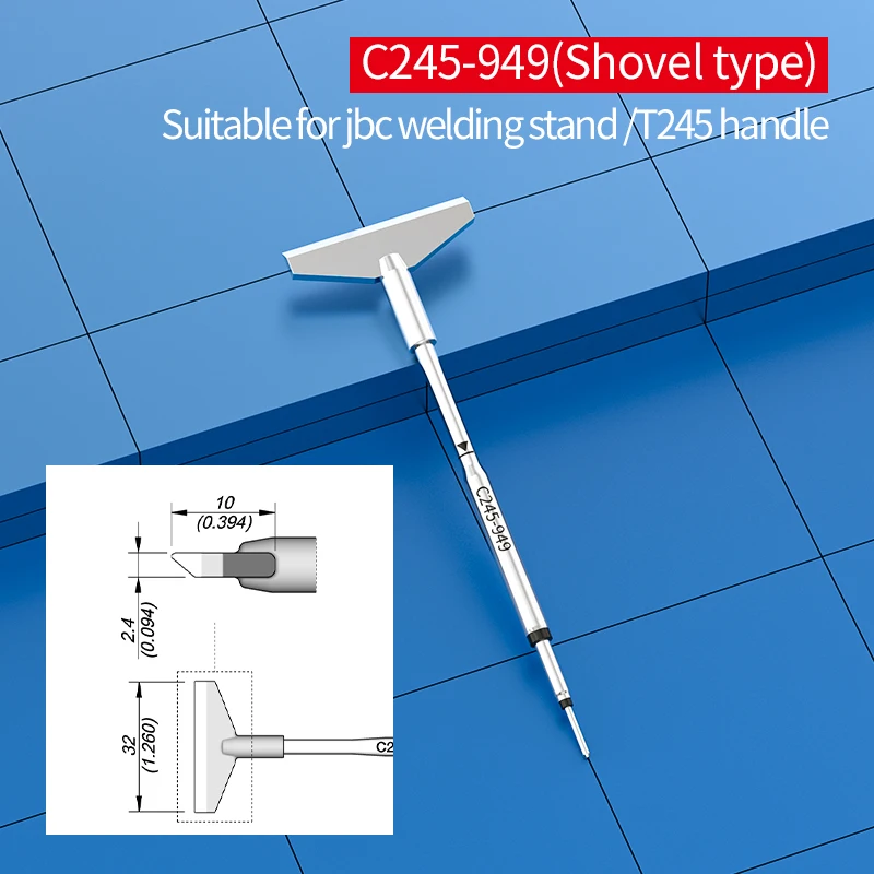 

Сварочный наконечник для паяльника JBC C245 ZHZZ