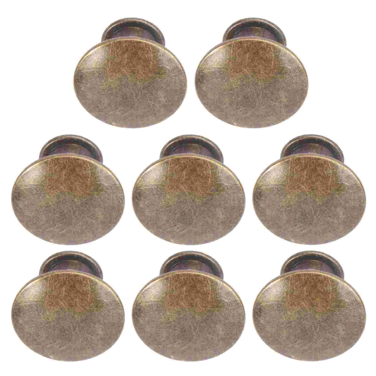 

Knobs Drawer Cabinethandleantique Handles Round Door Bronze Knobdresser Kitchenvintage Furniture Champagne Single Holemetal