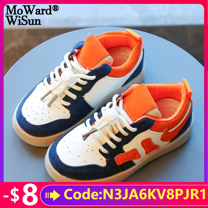 

Size 26-36 Kids Boys Breathable Casual Sneakers Girls Fashion Light Sports Shoes Anti-slippery Running Shoes for Children Tennis