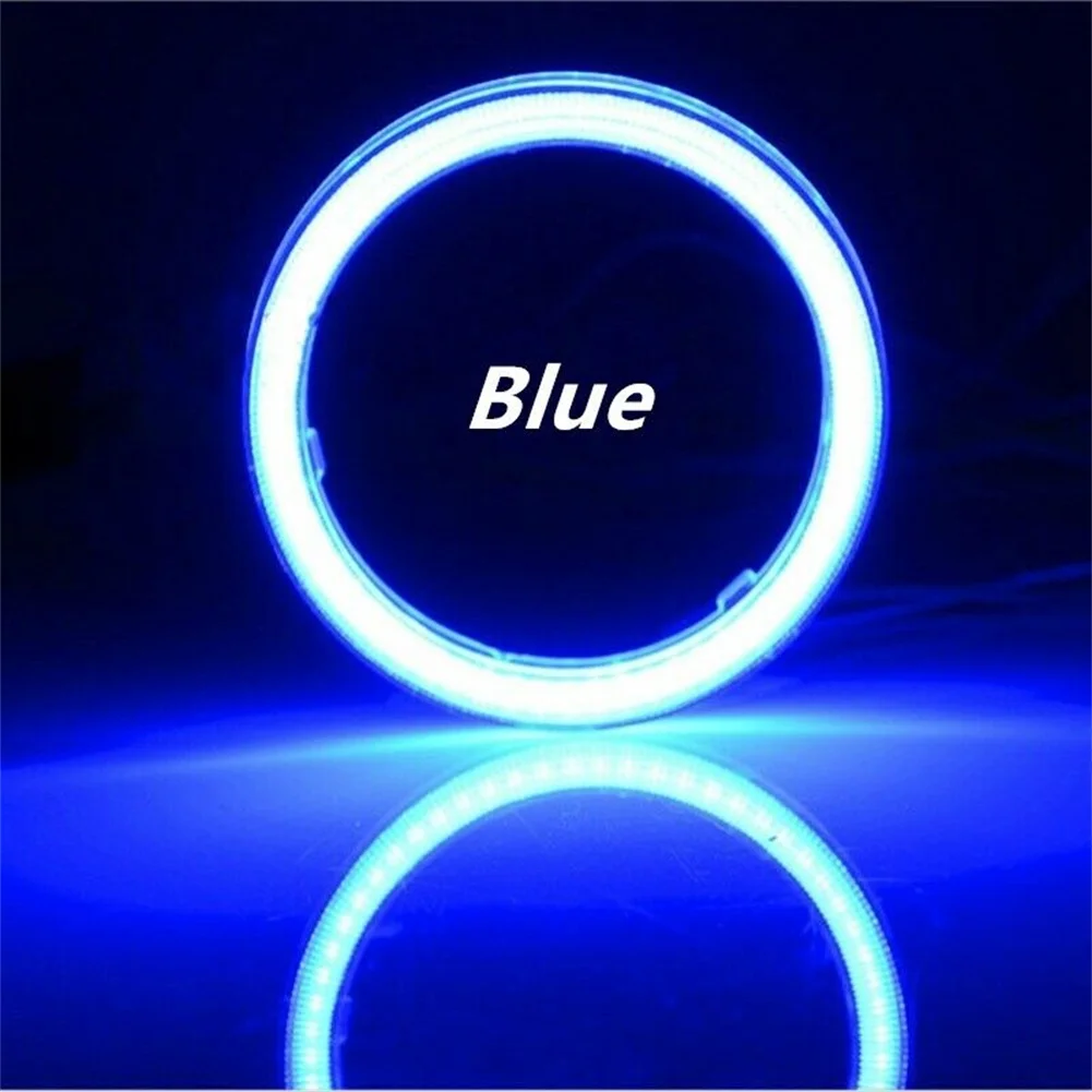 

2pcs 100MM Red Car LED Light COB SMD Colors Angel Eyes Halo Ring DRL Headlight Universal For Car Lights Accessories Tools