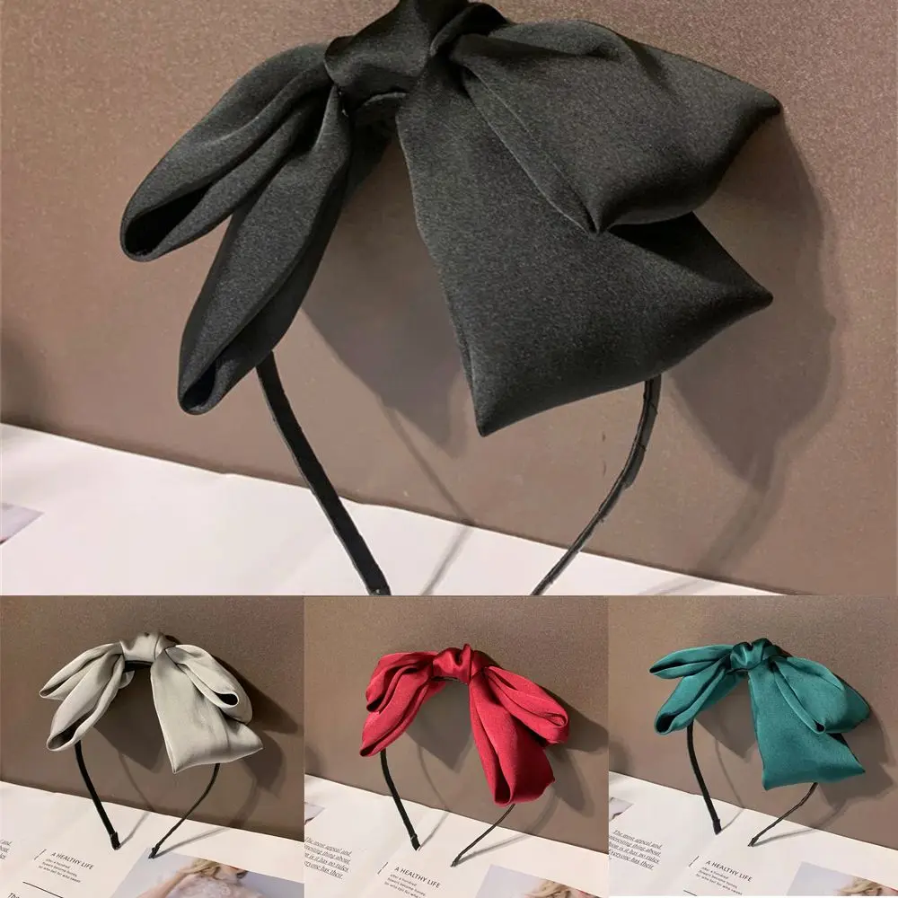 

Fashion Girls Gift Women Hair Hoop Bows Headbands Vintage Headwear Hair Accessories