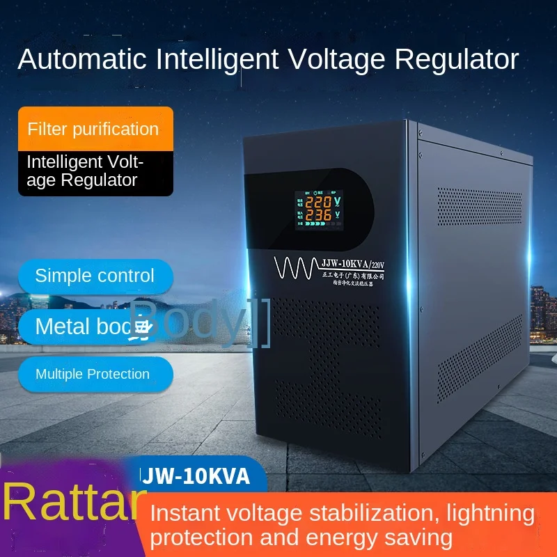 

Zhenggong JJW-10KVA high-precision purification single-phase 220V high equipment AC stabilized power supply voltage stabilizer